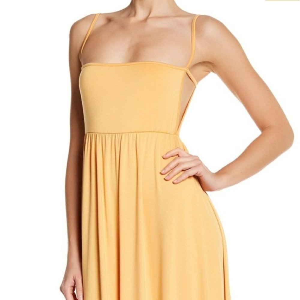 Rachel Pally 'Doreen' Cut Out Maxi Dress // Sunshine // Small